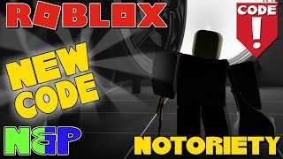 3 OBJETOS GRATIS  NOTORIETY ROBLOX CODE 2019 [upl. by Russ579]