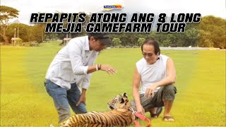 REPAPITS ATONG ANG amp LONG MEJIA GAMEFARM TOUR [upl. by Izaak]