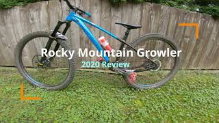 2020 Rocky Mountain Growler REVIEW [upl. by Llyrehc476]