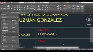 Proceso de membrete de un plano y su aplicación como referencia externa Explicación [upl. by Irene372]