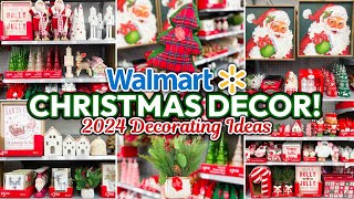 NEW 2024 WALMART CHRISTMAS DECOR 🎅🏻 IN STORES NOW  Walmart Christmas Decorations  Decor Ideas [upl. by Ovida]