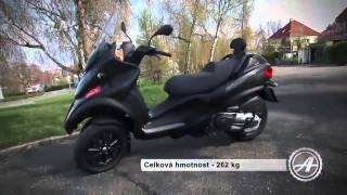 Test Piaggio MP3 500 [upl. by Olgnaed]