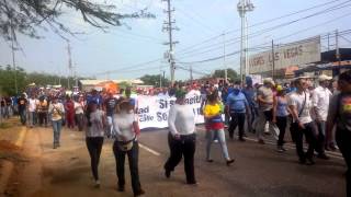 Así fue la marcha de la oposición en Maracaibo por el Día de la Juventud [upl. by Acebber]