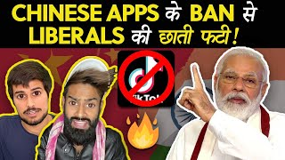 Liberal MELTDOWN After TikTok BAN  India Bans Chinese Apps [upl. by Eisdnyl261]