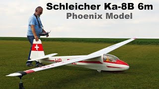 Schleicher Ka8B 6m Phoenix Model  giant scale RC glider  Syrovice 2021 [upl. by Debbie]