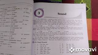 Class8th English grammar Vocabulary Lesson3 Sound [upl. by Yttak]