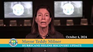 Mayor Hurricane Helene Update Oct 4 2024 [upl. by Tanitansy]