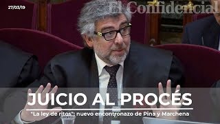 quotLa ley de ritosquot nuevo encontronazo de Pina y Marchena [upl. by Enyrehtak]