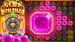 FINALLY GETTING PAID ON GEMS BONANZA INSANE BONUS WIN [upl. by Sirdi]