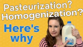 Ever wonder why milk is pasteurized and homogenized [upl. by Enimajneb]