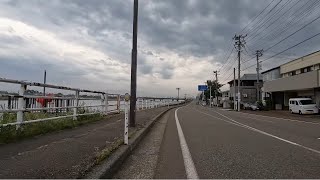 Cycling from ShinTakaoka St to Naoetsu St Toyama and Niigata Japan  27K 60fps  Day2 Part41 [upl. by Nagram]