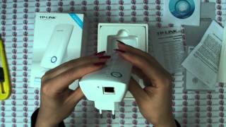 TP LINK TL WiFi Extender  WA850RE  TLWA854RE initial setup and configuration [upl. by Ainezey195]