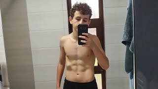 2 Year Body Transformation From Skinny To Muscular 1618 Years Old [upl. by Cahra504]