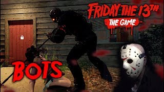 Friday the 13th the game  Gameplay 20  Savini Jason [upl. by Aehcsrop698]