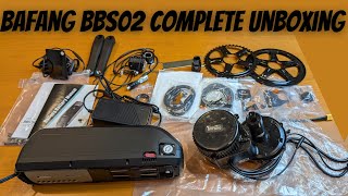 Bafang 750w Mid Drive Ebike Conversion Kit Complete Unboxing [upl. by Ibok]