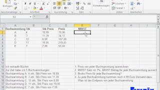 Excel Grundlagen Übungslösung zu Absolute Zellbezüge in Excel [upl. by Nylrem]