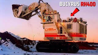 RH400 Bucyrus the Biggest Hydraulic Excavator in the World [upl. by Kaitlin]