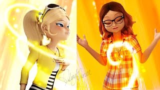 Miraculous Ladybug Season 2 TRANSFORMATION NEW HEROES Speededit  Chloé amp Alya [upl. by Mossberg10]