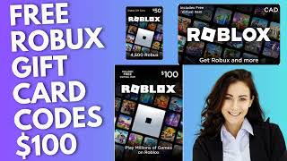 Free Roblox Gift Card Codes 2024 Unused List  How To Get Free Roblox Gift Card Codes [upl. by Melly]