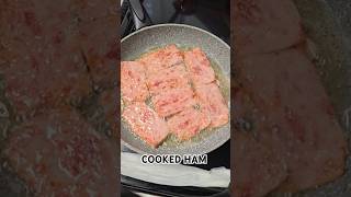 DELICIOUS COOKED HAM shortsvideo shortsfeed shortvideo shorts short shortsviral [upl. by Anaihs]