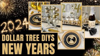 New Year’s Eve Party DIY ideas  Dollar Tree DIY New Years 2024  DIY New Year Decorations [upl. by Ylahtan406]