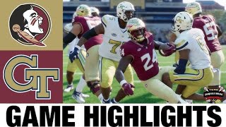 10 Florida State vs Georgia Tech AMAZING  College Football Week 0  2024 College Football [upl. by Akeryt]