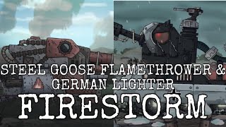 Steel Goose Flamethrower amp German Lighter  Firestorm AMV • Sabaton • [upl. by Alcine]