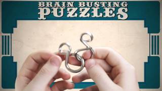 Brain Busting Puzzles  6 Metal Puzzles  The Sting [upl. by Ruthann702]