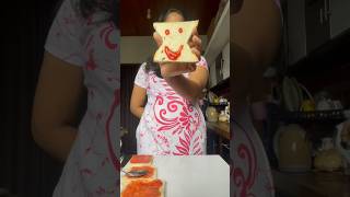 Bread pizza❤️🍕viralvideo youtubeshorts youtube snack subscribe share cake food love viral [upl. by Giles]