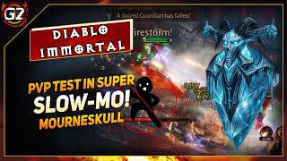 SlowMotion PvP GEM TEST  MOURNESKULL  Is It Good  Diablo Immortal [upl. by Atiral805]