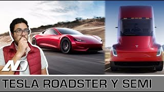 Tesla Semi y Tesla Roadster  Mi Opinión y preocupaciones [upl. by Enoj]