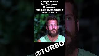 Survivor 2024 Yarışmacılara Sen Şampıyon Olmasan Kim Olsun survivor2024 [upl. by Normac384]