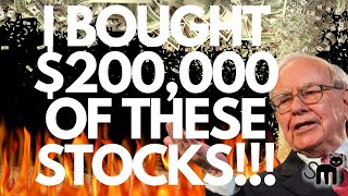 ⚠️ I JUST BOUGHT 200000 OF THESE STOCKS ⛔️ BEST STOCKS TO BUY NOW [upl. by Kirsten]