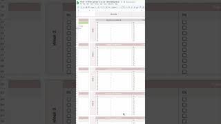 Digital Planner 12 Month Calendar ToDo List  Google Sheets Spreadsheet productivityboost habits [upl. by Kcirderfla]