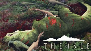 The Isle  HERRERASAURUS PACK HUNTING DINO WARS Funny Moments Gameplay [upl. by Yatnuahc]