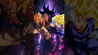 Gogeta vs vegito like subscribe dragonball gogetavegito [upl. by Nosrettap]