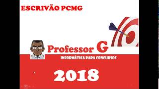 PCMG 2018 AULA 18  Exercícios [upl. by Patsis844]