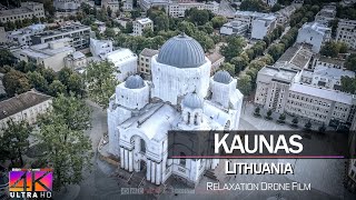 【4K】Kaunas from Above 🔥 LITHUANIA 2021 🔥 Cinematic Wolf Aerial™ Drone Film [upl. by Nilcaj]