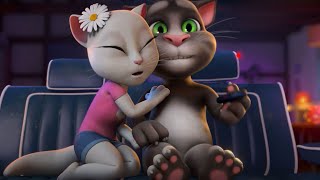 Talking Tom On a Movie Date  Talking Tom  Wildbrain Superheroes [upl. by Haney]