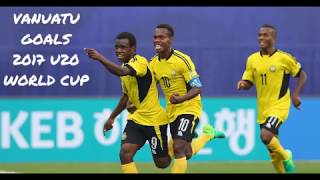 VANUATU GOALS IN 2017 U20 FIFA WORLD CUP [upl. by Eylrahc]