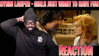 This Was Wild Cyndi Lauper  Girls Just Want To Have Fun  REACTION [upl. by Hareema]