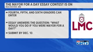 Minnesotas Mayor for a Day essay contest is on [upl. by Lasser]