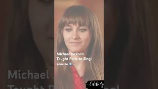 michaeljackson taught Paris to sing kingofpopmichaeljackson shorts parisjackson [upl. by Etnom228]