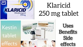 Klaricid tablet uses in urdu  kestine tablet uses in urdu  Klaricid 250 mg  kestine 10 mg tablet [upl. by Asnerek]