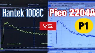 Hantek 1008C Vs Pico 2204A P1 [upl. by Bowerman]