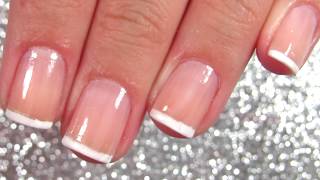 How To French Manicure On Short Nails [upl. by Fernandez]