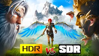 HDR Black Level Raise Is Awful  HDR vs SDR  Immortals Fenyx Rising  Test on PS5 [upl. by Dash566]