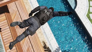 GTA 5 Parkour Fails Episode 8 swat [upl. by Oisangi325]