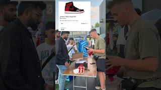 Buying Jordan 1 Patent Bred at Sneakercon Brooklyn 📉 sneakerhead jordan buying reselling [upl. by Mab934]