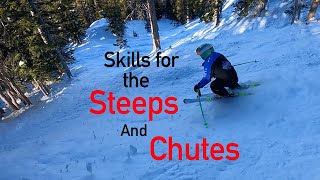 Tips to Ski the Steeps Chutes and Trees [upl. by Henryson]